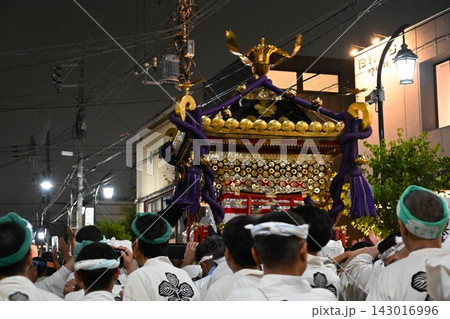 諏方神社例大祭の本社神輿渡御 東京 諏方神社例大祭の本社神輿渡御 東京 143016996