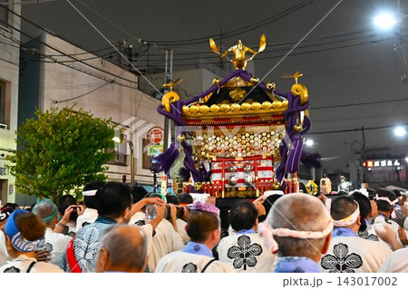 諏方神社例大祭の本社神輿渡御 東京 諏方神社例大祭の本社神輿渡御 東京 143017002