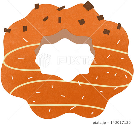 orange flavored donut orange flavored donut 143017126