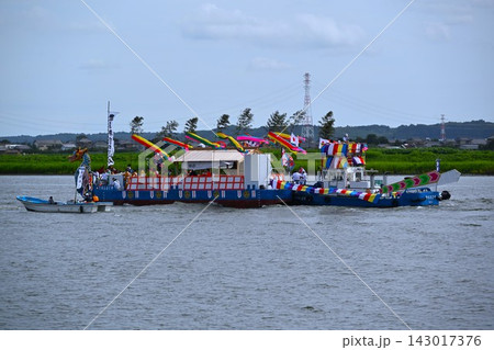 御船祭の風景　茨城 143017376
