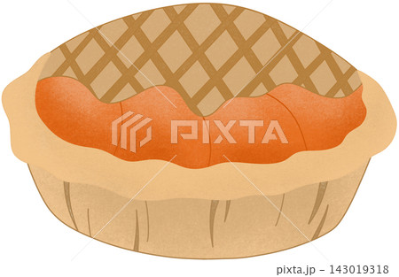orange pie illustration orange pie illustration 143019318