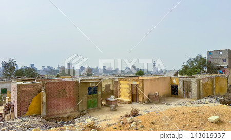 Slums and ruins in central Cairo, near the Citadel Slums and ruins in central Cairo, near the Citadel 143019337