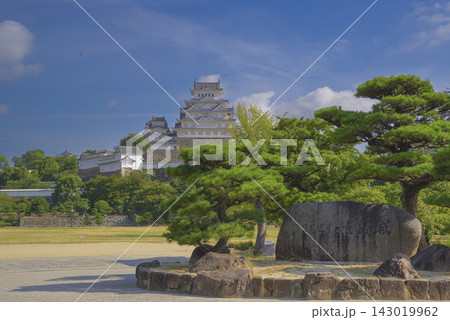 日本の兵庫県にある世界遺産 姫路城の大天守 日本の兵庫県にある世界遺産 姫路城の大天守 143019962