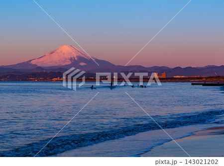 湘南海岸紅富士サーフィン 湘南海岸紅富士サーフィン 143021202