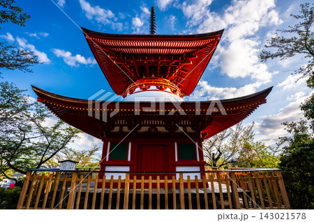 国宝・世界遺産 嚴島神社の朝風景【広島県廿日市市】 143021578