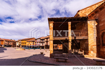 Central square of Ayllon town Central square of Ayllon town 143022176