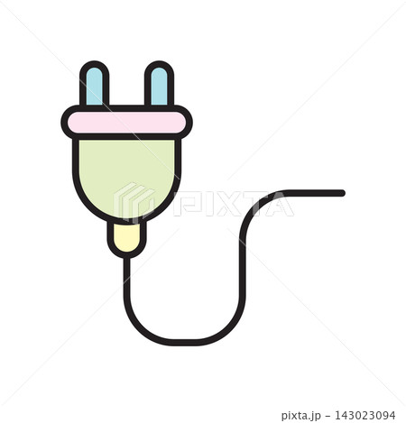 Plug Socket icon vector design element templates simple 143023094