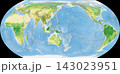 世界植生地図 イコールアース図法 143023951