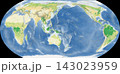 世界植生地図 イコールアース図法 143023959