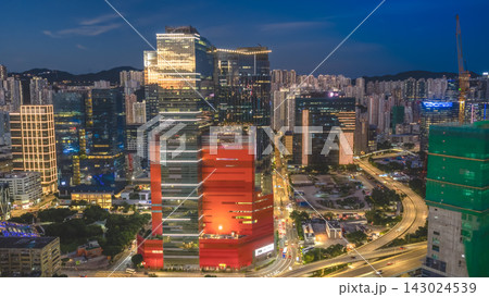 Hong Kong, July 10 2026 Golden Kowloon Bay Business District Hong Kong, July 10 2026 Golden Kowloon Bay Business District 143024539