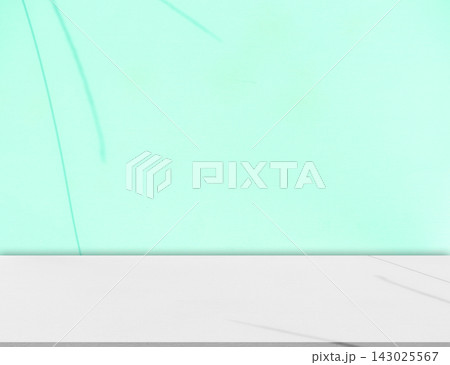 Background green shadow floor studio room photo empty gradient leaf Floor wall backdrop muslin design canvas surface texture podium eco Scene mockup product cosmetic beauty organic display stand. 143025567