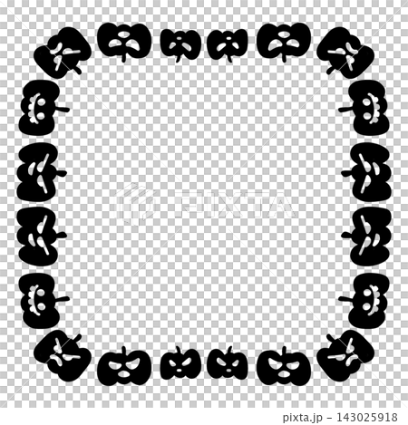 Halloween Frame With Pumpkin Bat And Ghost Border Halloween Frame With Pumpkin Bat And Ghost Border 143025918