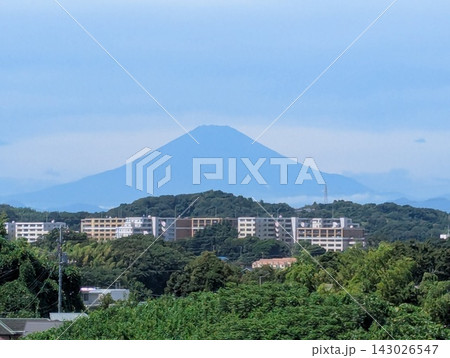四季折々の富士山遠景 143026547