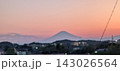 四季折々の富士山遠景 143026564
