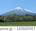 四季折々の富士山遠景 143026567