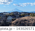 四季折々の富士山遠景 143026571