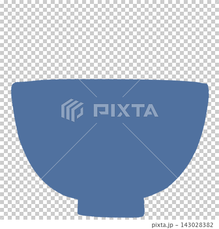 Illustration of rice bowl Illustration of rice bowl 143028382