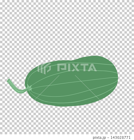 Green cucumber isolated on transparent background Green cucumber isolated on transparent background 143028771
