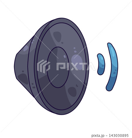 Illustration of Loudspeaker Illustration of Loudspeaker 143030895