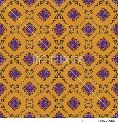 Hand-drawn Seamless Gold Mustard Geometric Pattern for Luxury Fabric Wallpaper and Gift Packaging Hand-drawn Seamless Gold Mustard Geometric Pattern for Luxury Fabric Wallpaper and Gift Packaging 143031960