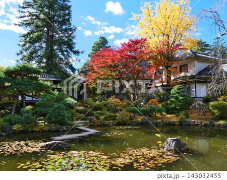 秋の仙台輪王寺(紅葉の禅庭園)【宮城県仙台市】 秋の仙台輪王寺(紅葉の禅庭園)【宮城県仙台市】 143032455