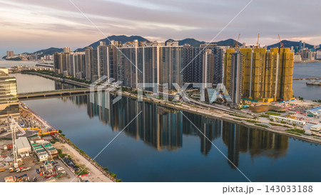 Hong Kong, July 10 2026 Kai Tak Waterfront Development Along Victoria Harbour Hong Kong, July 10 2026 Kai Tak Waterfront Development Along Victoria Harbour 143033188