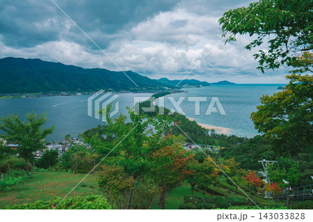 京都の天橋立の美しい風景 143033828