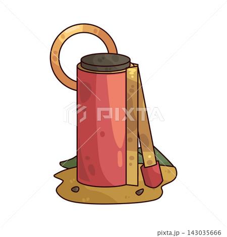 Illustration of Hiking Matchstick 143035666