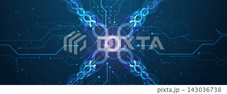 Science dna design, neural pathways, molecular strands background Science dna design, neural pathways, molecular strands background 143036738