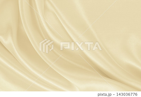 Smooth elegant golden silk or satin luxury cloth texture as wedding background. Luxurious background design. In Sepia toned. Retro style 143036776