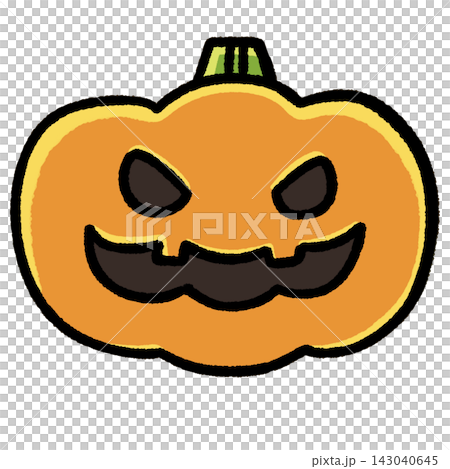 Cute Jack O'Lantern illustration Cute Jack O'Lantern illustration 143040645