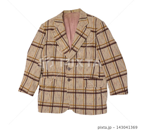 The man jacket on a white background. 143041369