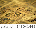 Ancient Egyptian Mummy Linen Wrapping Detail Close Up 143041448