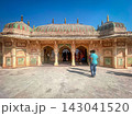 The famous Amber Fort, the fortified residence of Raja Man Singh I in the northern suburbs of Jaipur, India 143041520