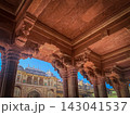 The famous Amber Fort, the fortified residence of Raja Man Singh I in the northern suburbs of Jaipur, India 143041537