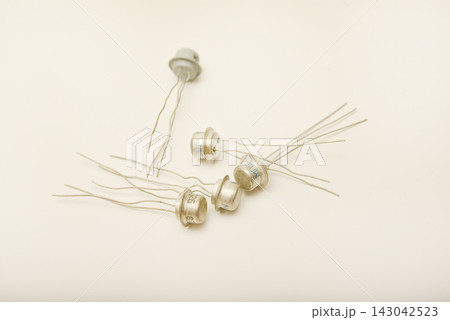Transistors in a metal case. Semiconductor elements. Transistors in a metal case. Semiconductor elements. 143042523