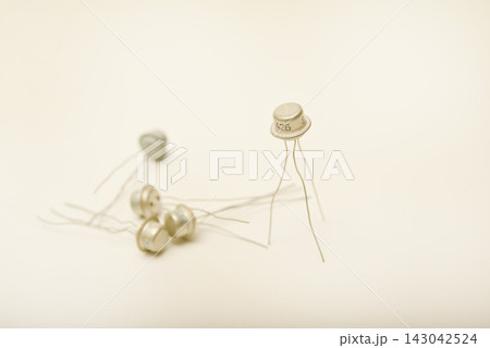 Transistors in a metal case. Semiconductor elements. Transistors in a metal case. Semiconductor elements. 143042524