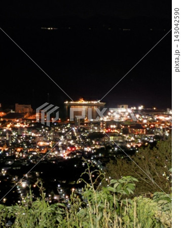 小樽、北海道、夜景、小樽夜景、小樽の夜景、ハーバーライト、夜霧よ今夜もありがとう、北海道の夜景 143042590