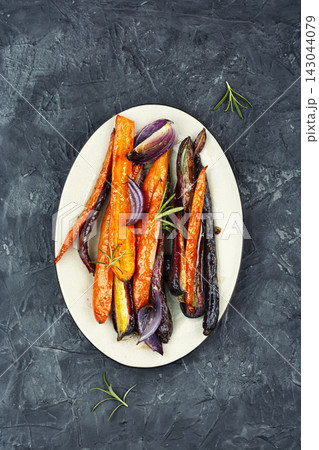 Healthy root vegetables. 143044079