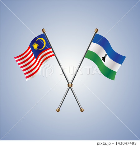 Malaysia and Lesotho flag relations 143047495
