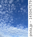 青空いっぱいに広がる秋のうろこ雲 143047579