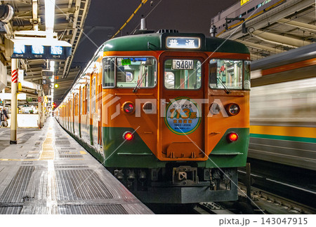 運用末期のJR東日本113系直流電車 運用末期のJR東日本113系直流電車 143047915