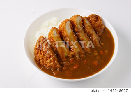 ロースカツカレー 143048697