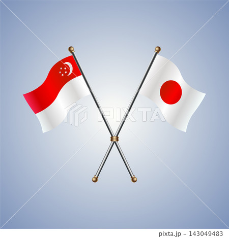 Singapore and Japan flag relations Singapore and Japan flag relations 143049483