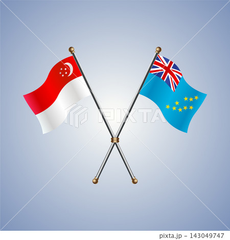 Singapore and Tuvalu flag relations Singapore and Tuvalu flag relations 143049747