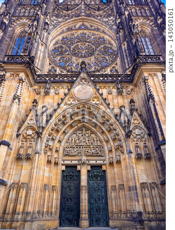 The Gothic St. Vitus Cathedral, Prague, the Czech Republic 143050161