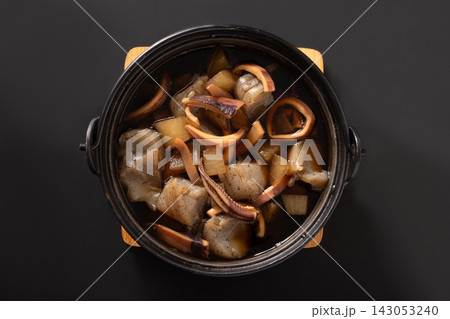 いか こんにゃく 煮物 いか こんにゃく 煮物 143053240