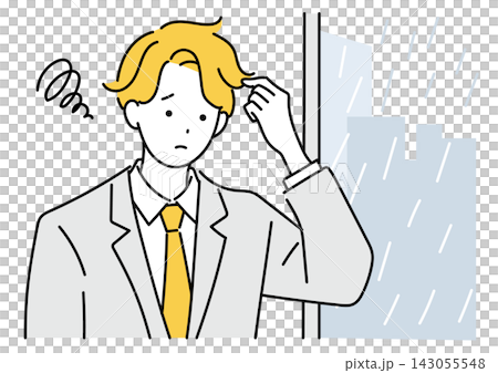 雨天瀏海容易毛躁的男士們 143055548