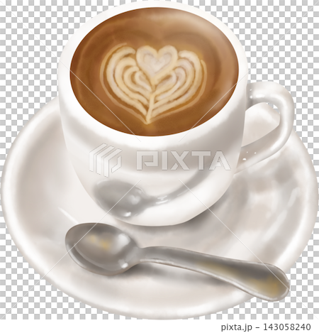Coffee latte cup Coffee latte cup 143058240
