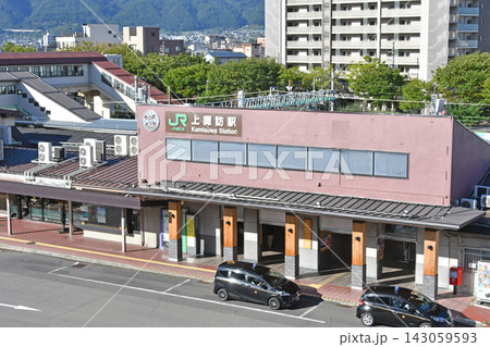 上諏訪駅　長野県諏訪市 143059593